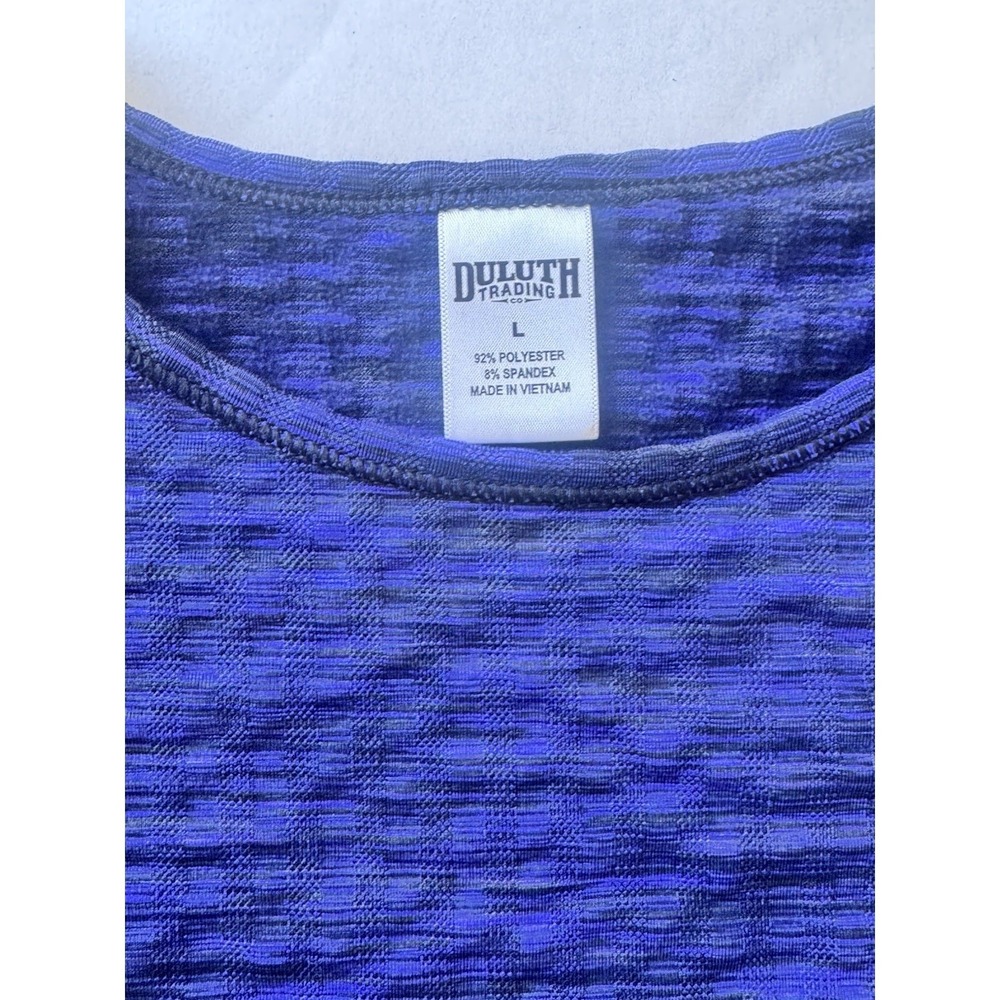 Duluth First Instinct Long Sleeve Purple sz large Base Layer Top - Picture 2 of 10